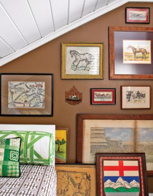 Inspired by the British Empire - decor - myLusciousLife.com - Flea-Market-Equestrian-Prints.jpg